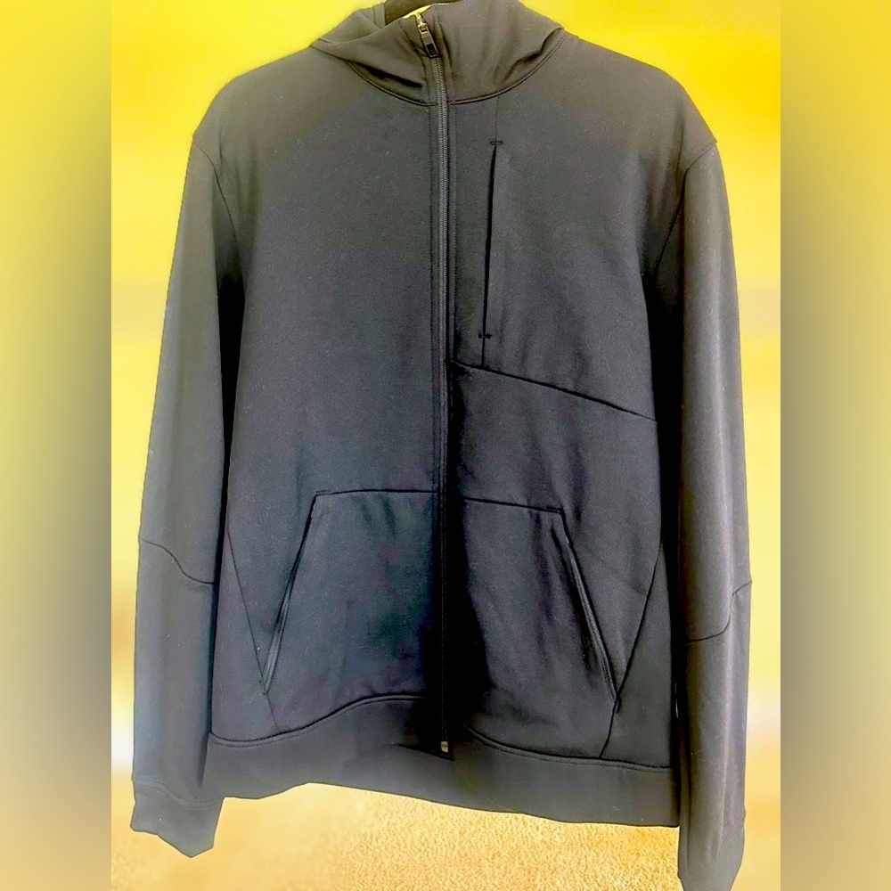 Lululemon City Sweat Full Zip Hoodie Black Size Medium